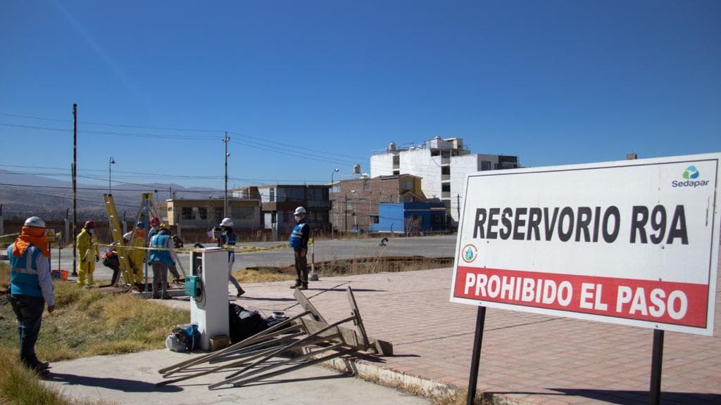 Sedapar alista corte de agua para intervenir en reservorios