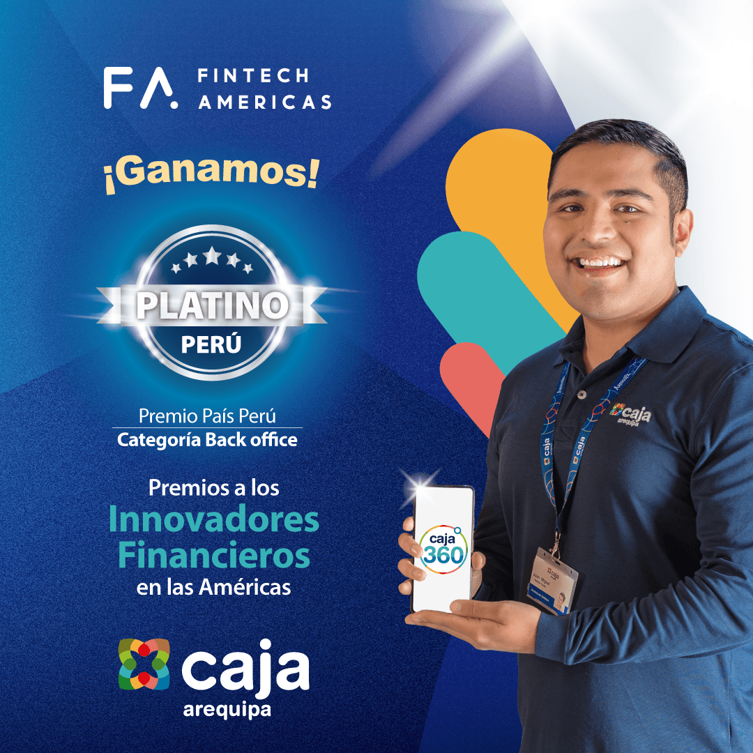 Caja Arequipa logró máximo premio internacional de Fintech Américas