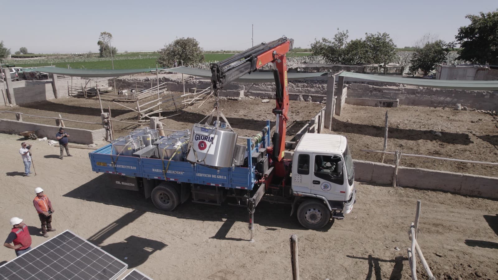 Gloria invirtió S/1.2 millones en tecnología solar para pequeños ganaderos