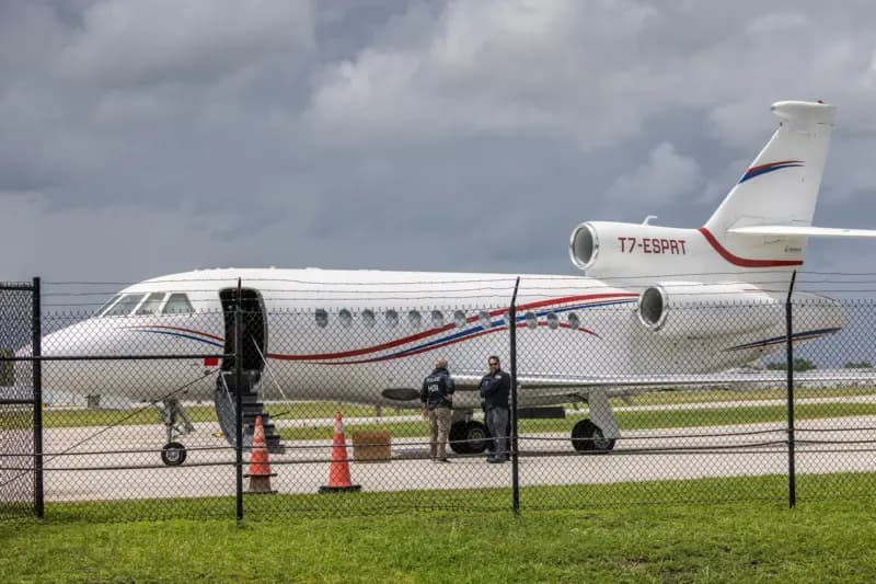 Estados Unidos incautó el avión presidencial de Nicolás Maduro