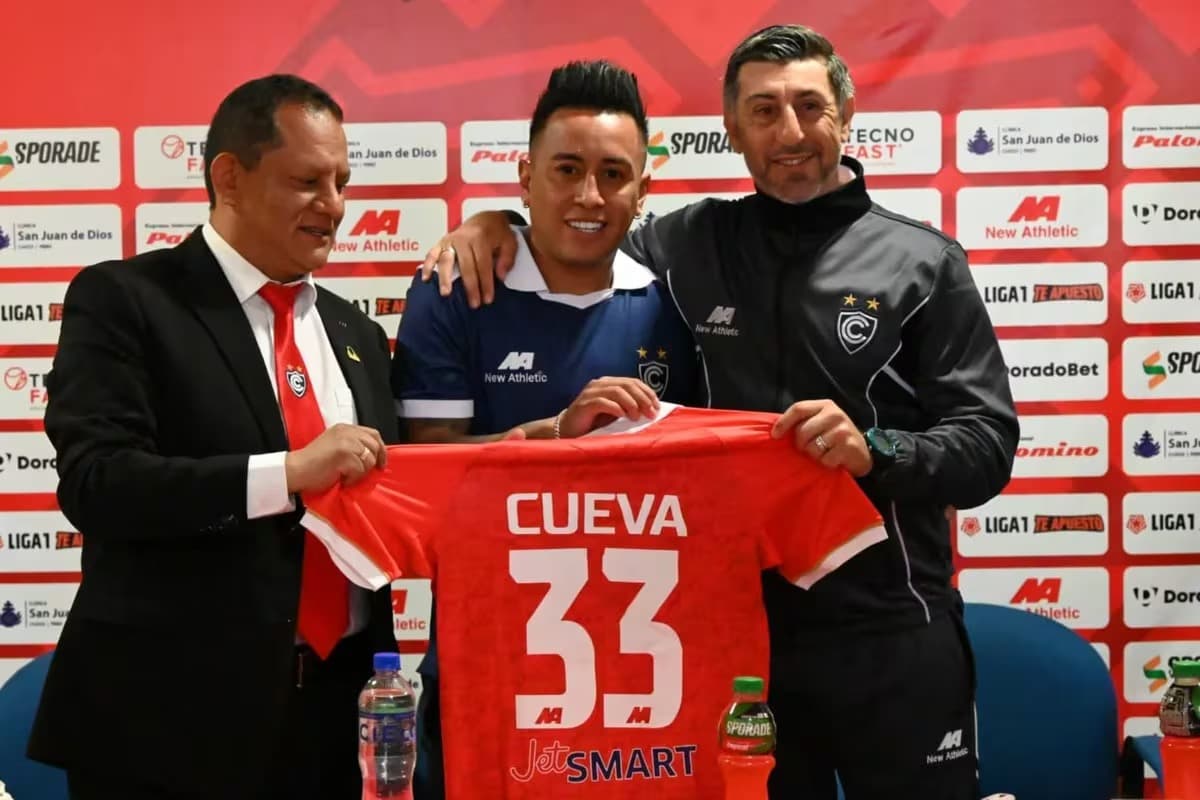 Cienciano anuncia la reincorporación de Christian Cueva