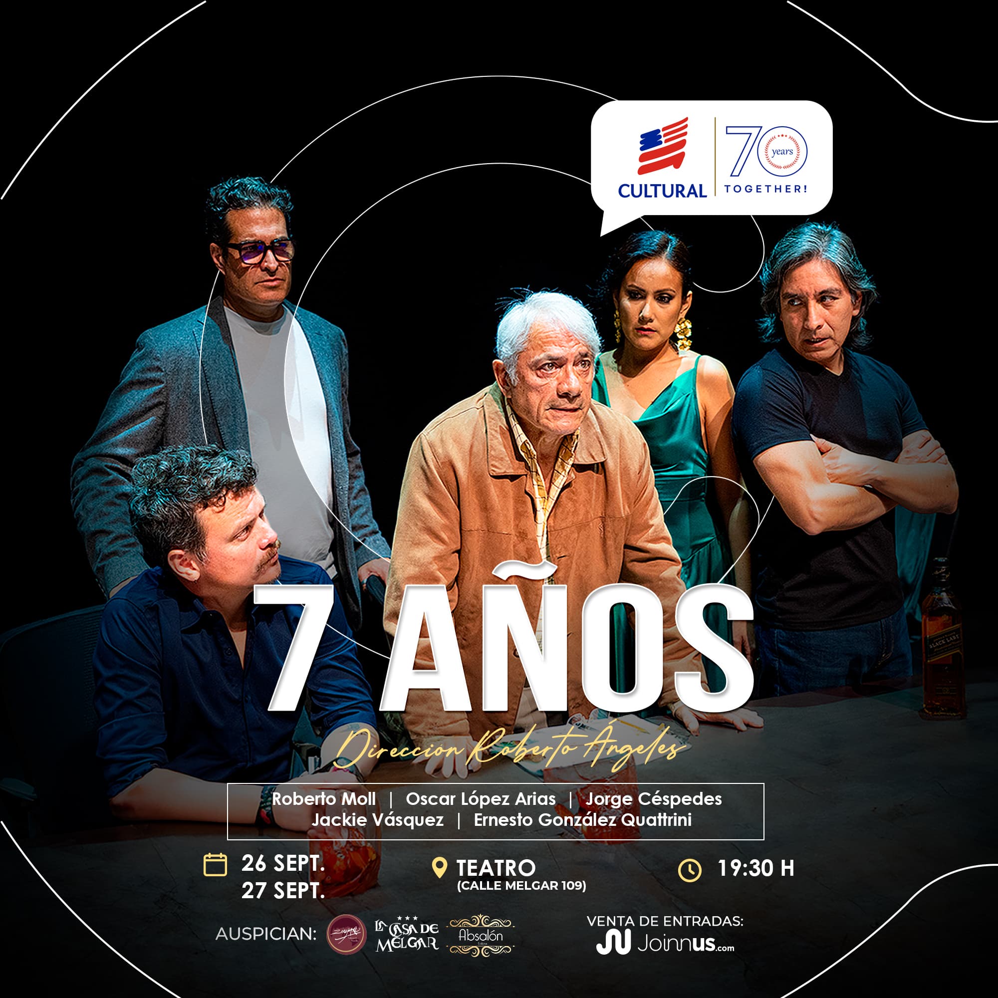 Obra teatral “7 Años” te hará cuestionar el costo del éxito