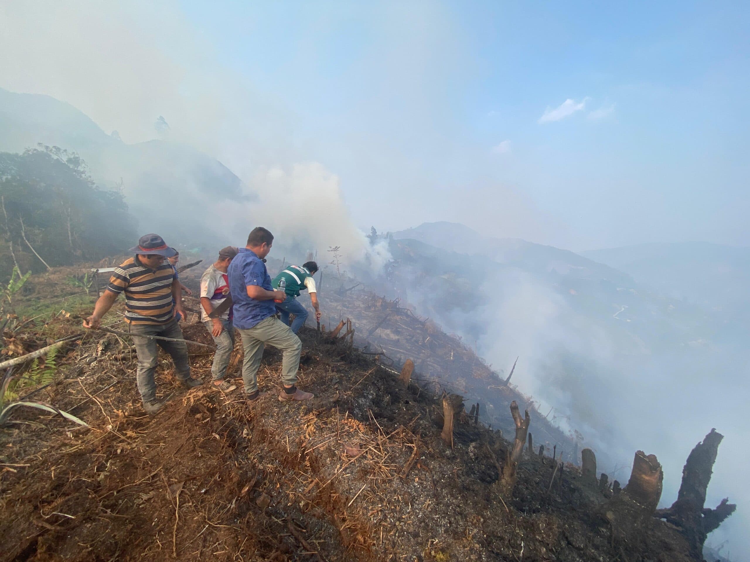 Entregarán bonos a damnificados por incendios forestales
