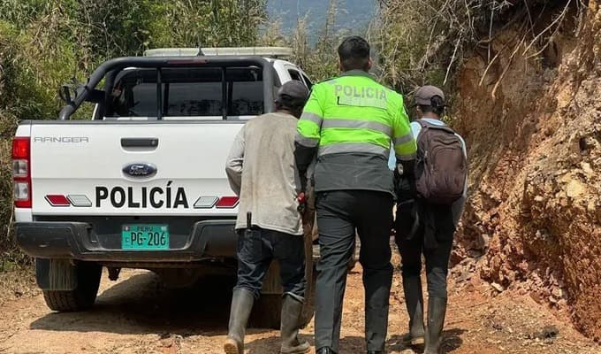 Capturan a dos sospechosos de ocasionar incendio forestal