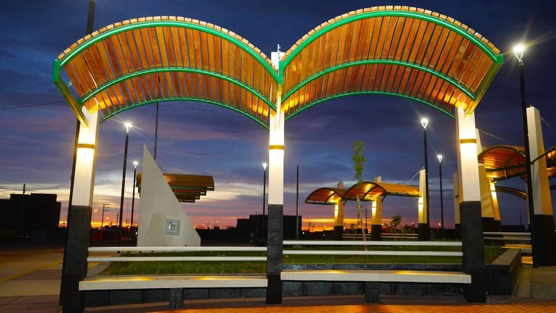 Plaza Cívica de Ciudad Majes fue entregada por aniversario
