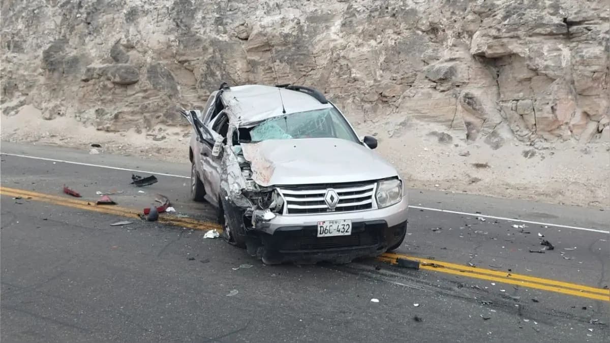 Un muerto y cinco heridos deja accidente de tránsito en Camaná