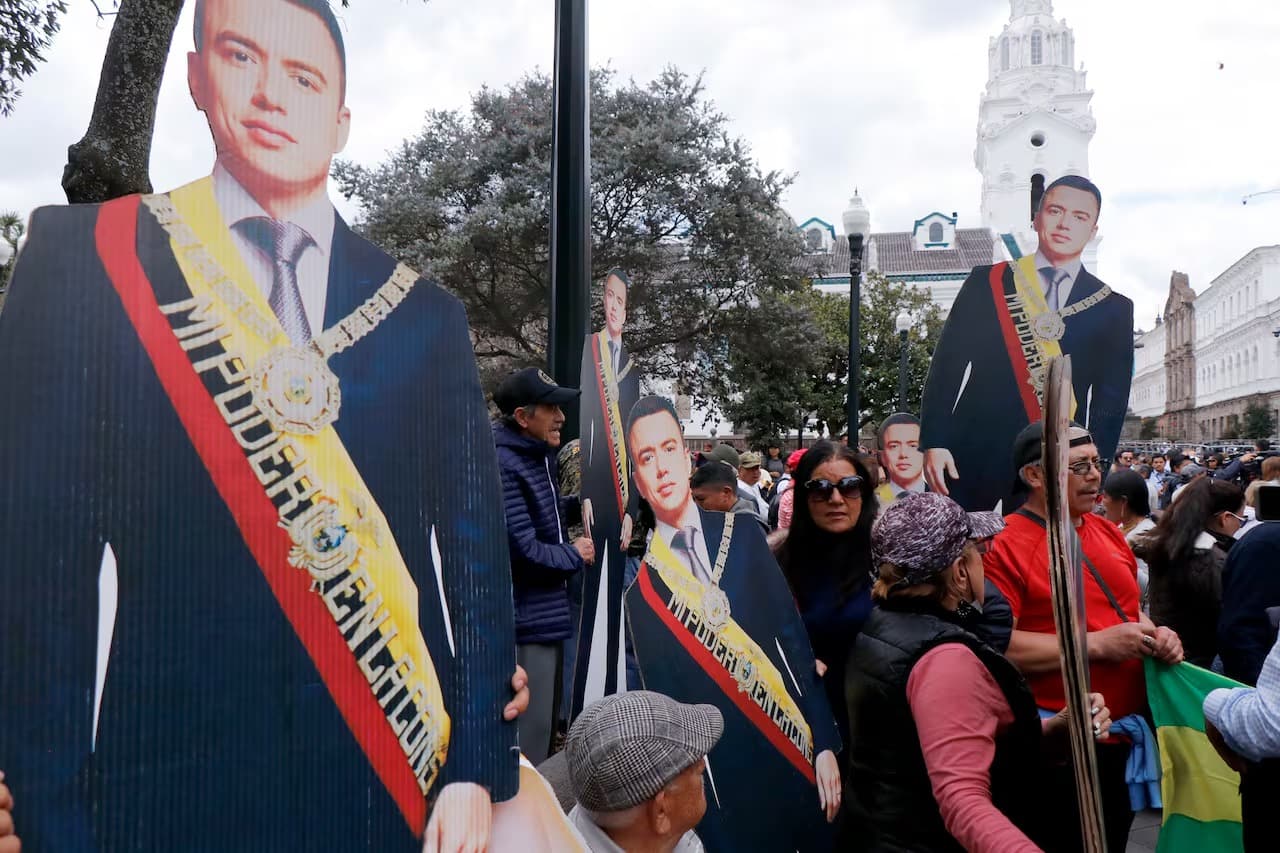 Inició la campaña electoral en Ecuador en medio de pugnas