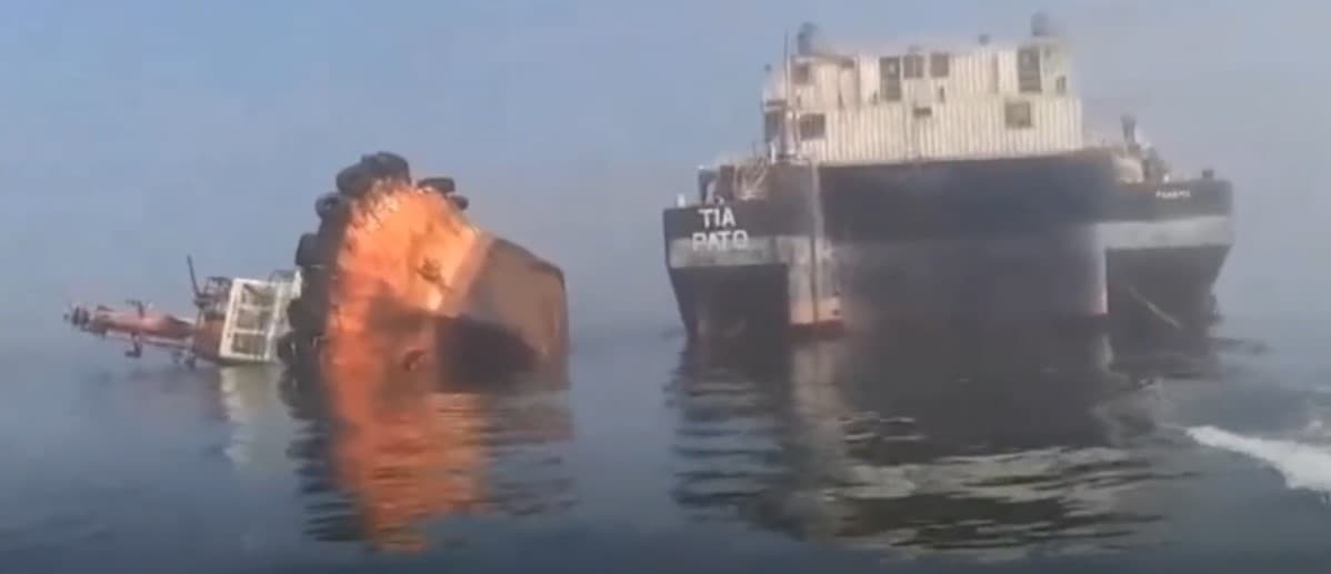 Choque entre buque y remolcador deja seis heridos en el Callao