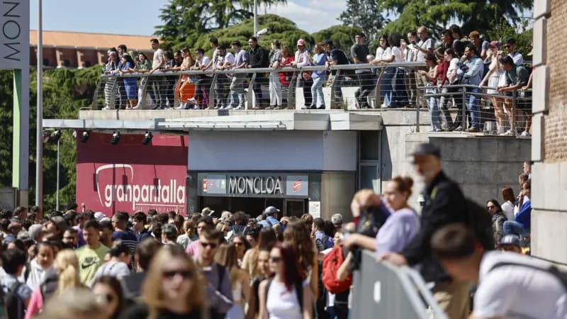 Apagón masivo desató el caos en varios países de Europa