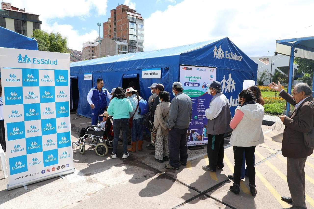 Hospital Perú de EsSalud brindó más de 120 mil atenciones médicas
