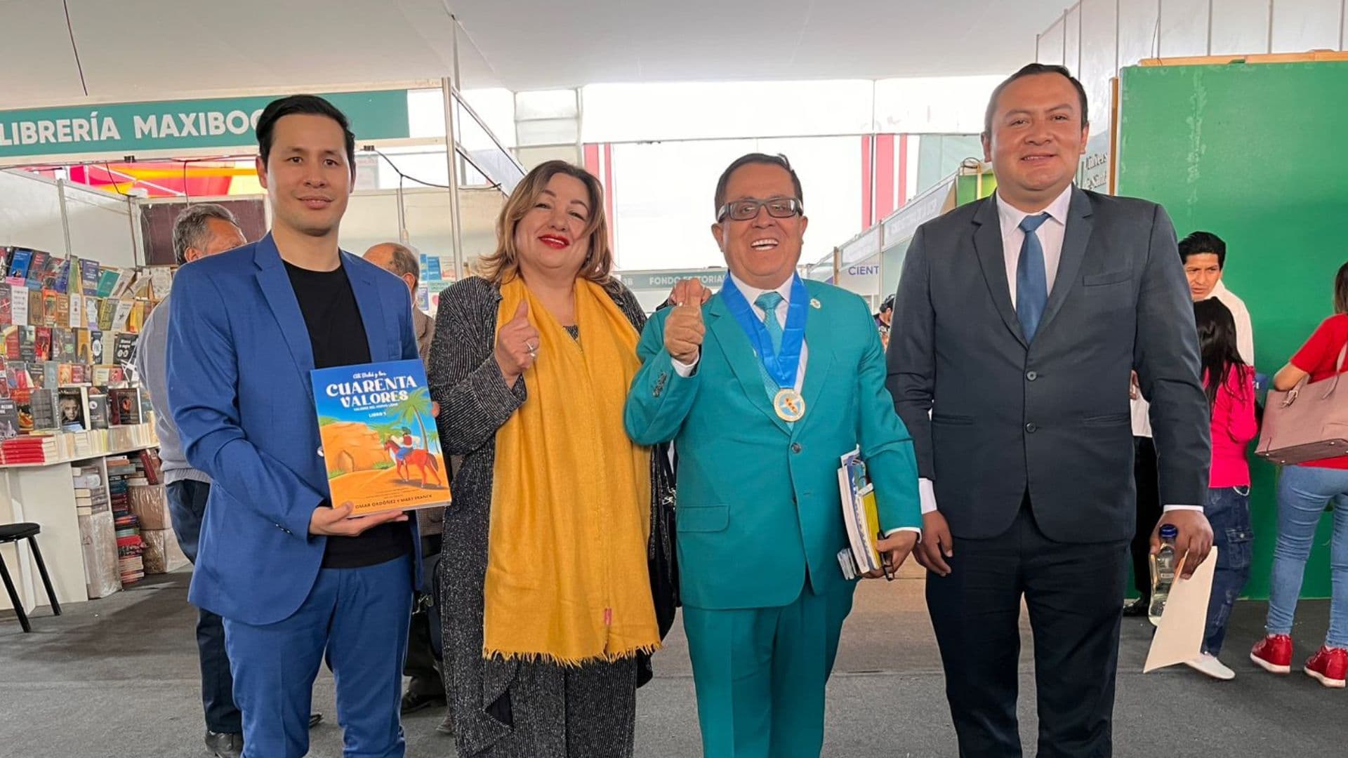 Omar Ordóñez presenta su libro “Alí Babá y los cuarenta valores”