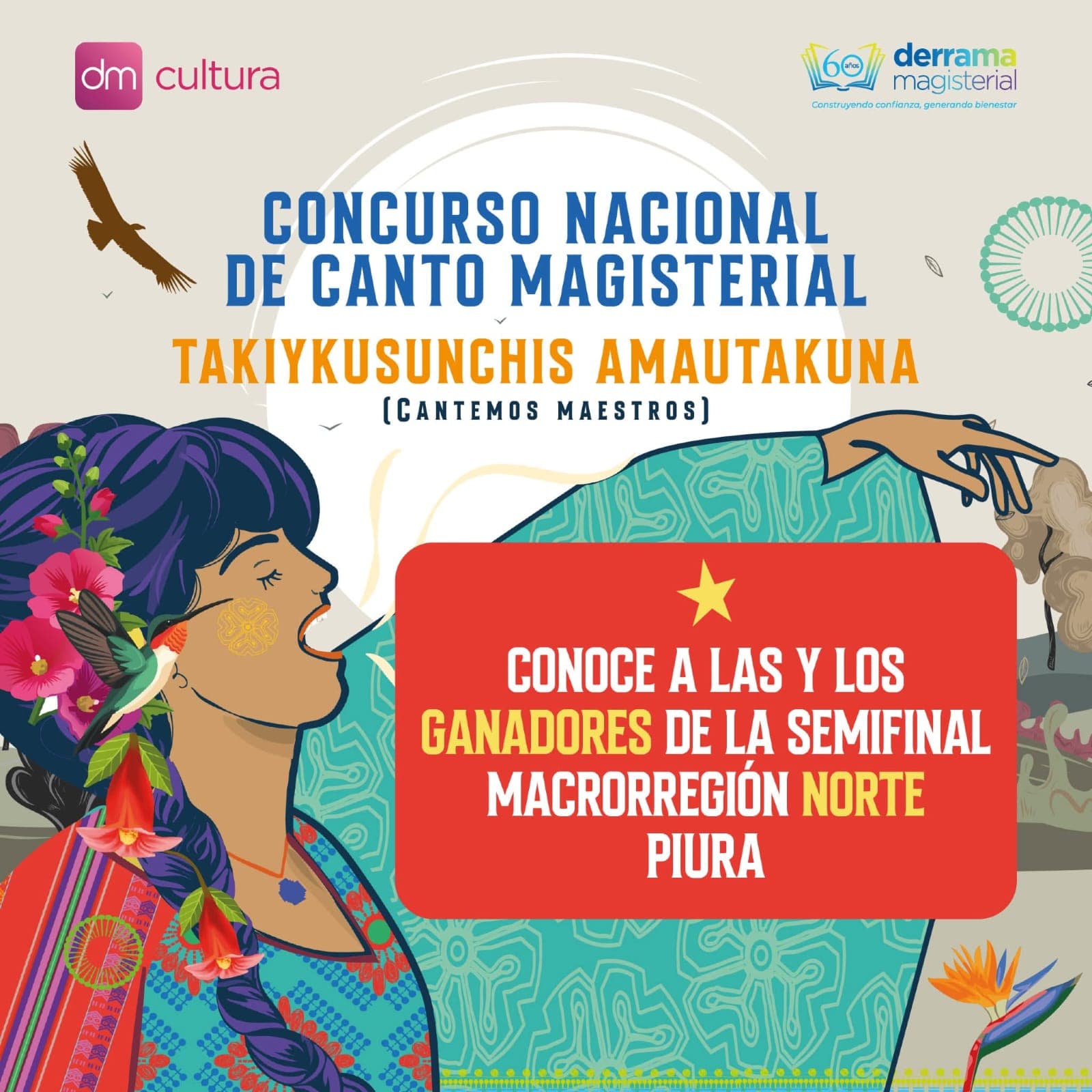 Maestros destacaron en Concurso Nacional de Canto Magisterial Takiykusunchis