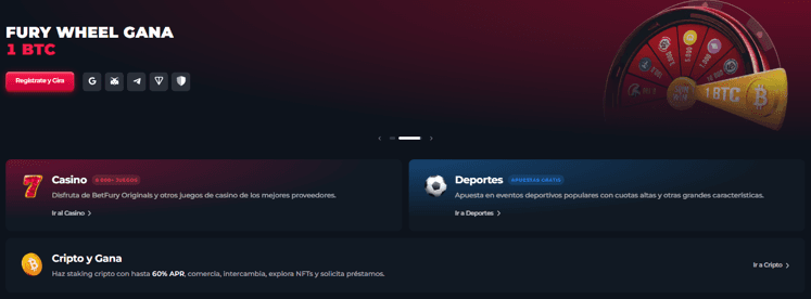 BetFury: Un Análisis Detallado del Cripto Casino y las Apuestas Deportivas