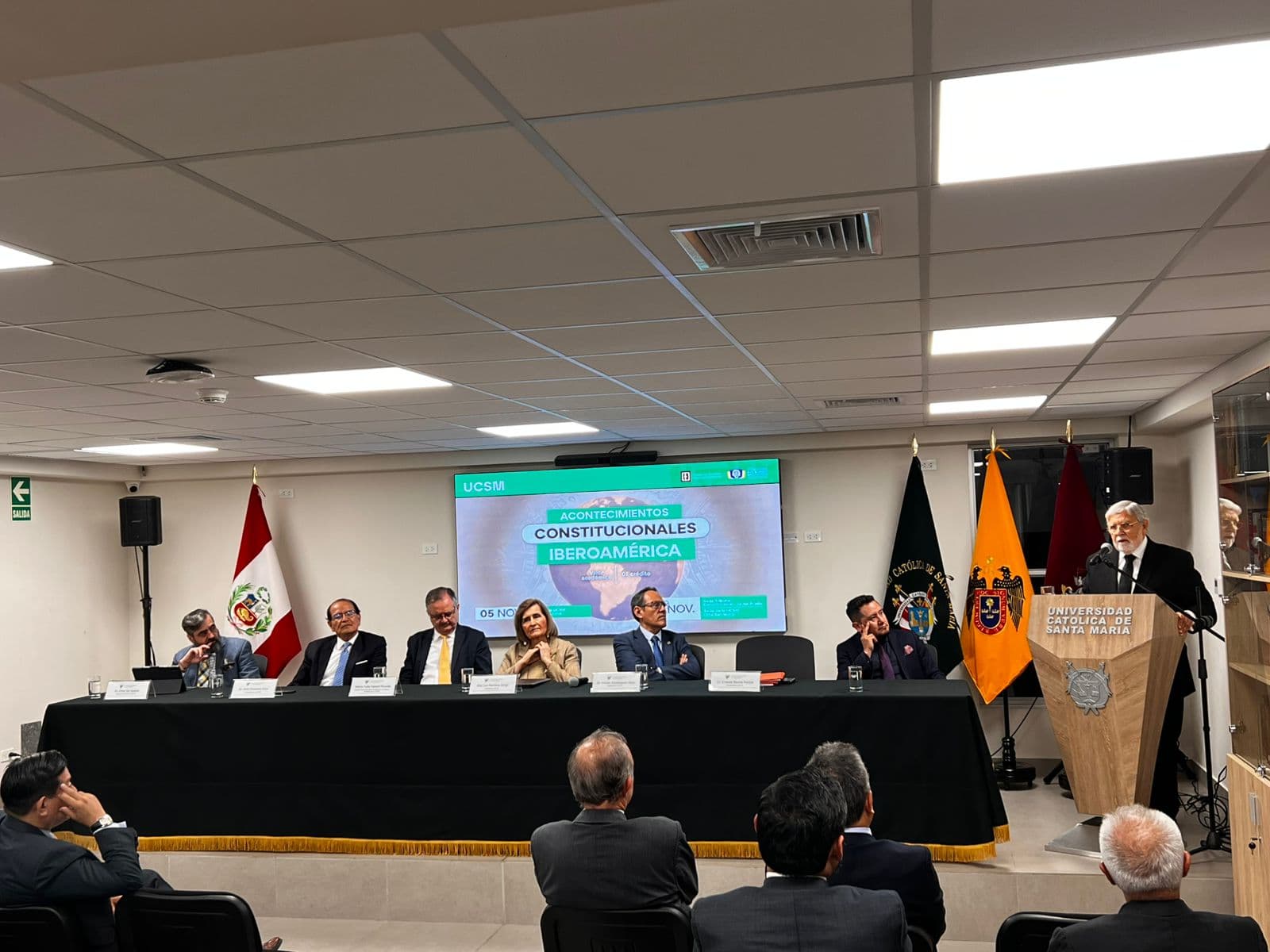 UCSM inaugura seminario sobre constitucionalismo en Iberoamérica