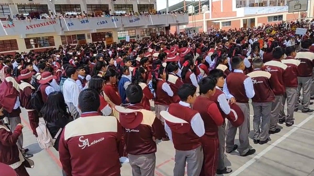 Obra educativa en Majes detenida por falta de firma