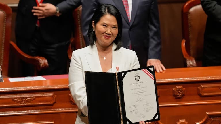 Keiko Fujimori promete gabinete integrado por diversas fuerzas