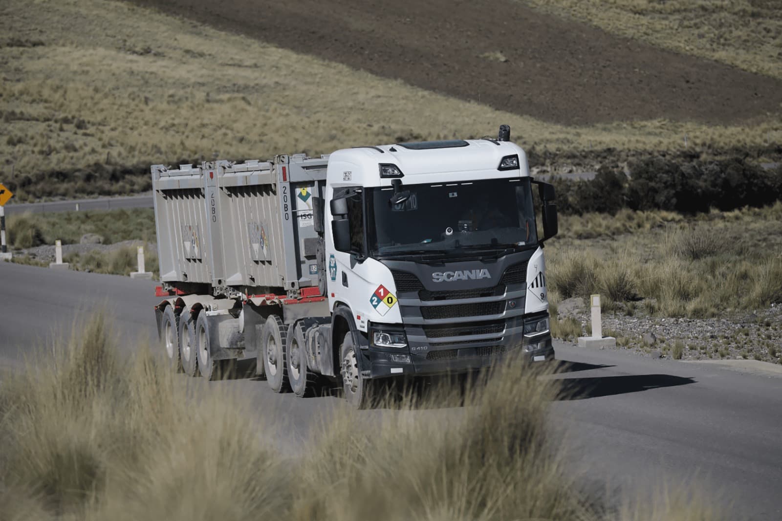Scania Perú, líder en el transporte de concentrado de minerales