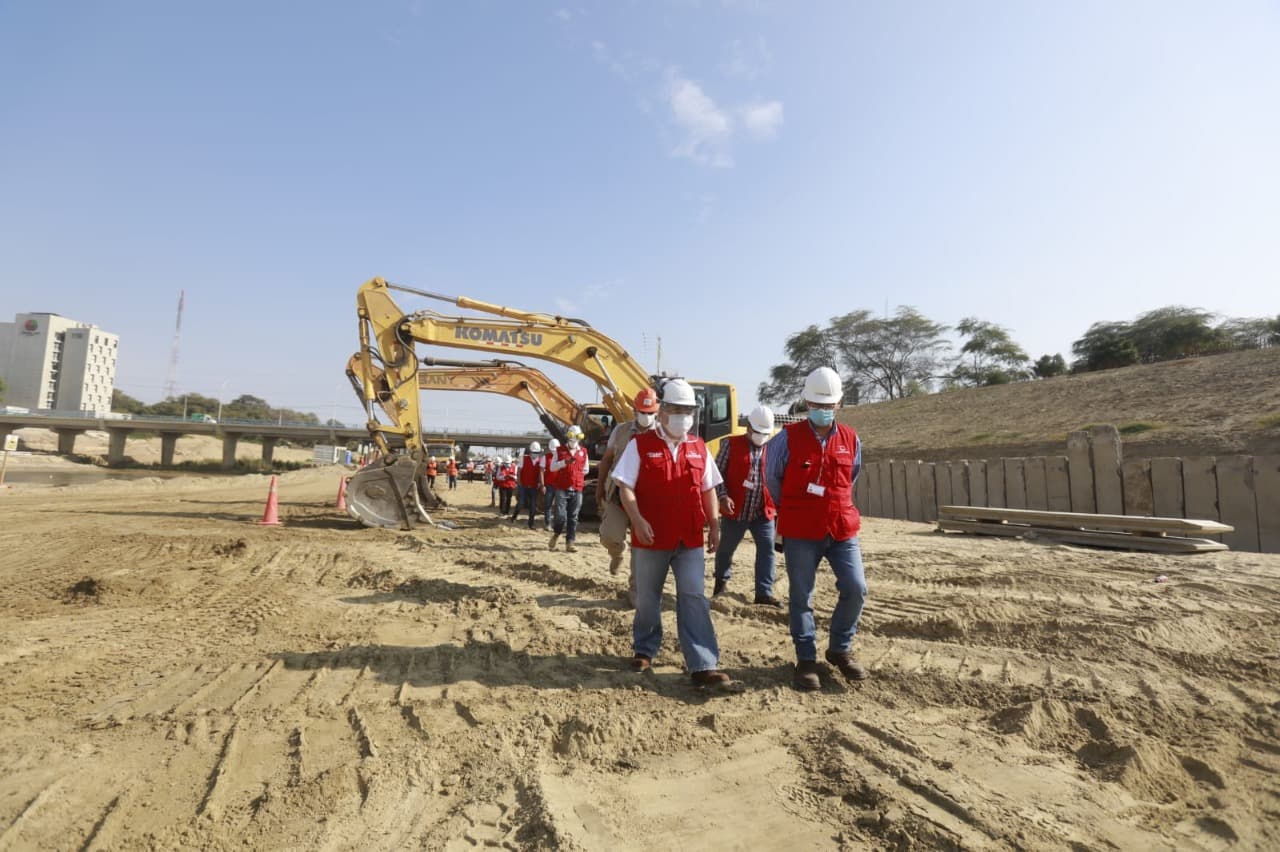 Advierten demora en obra de S/98 millones para evitar inundaciones