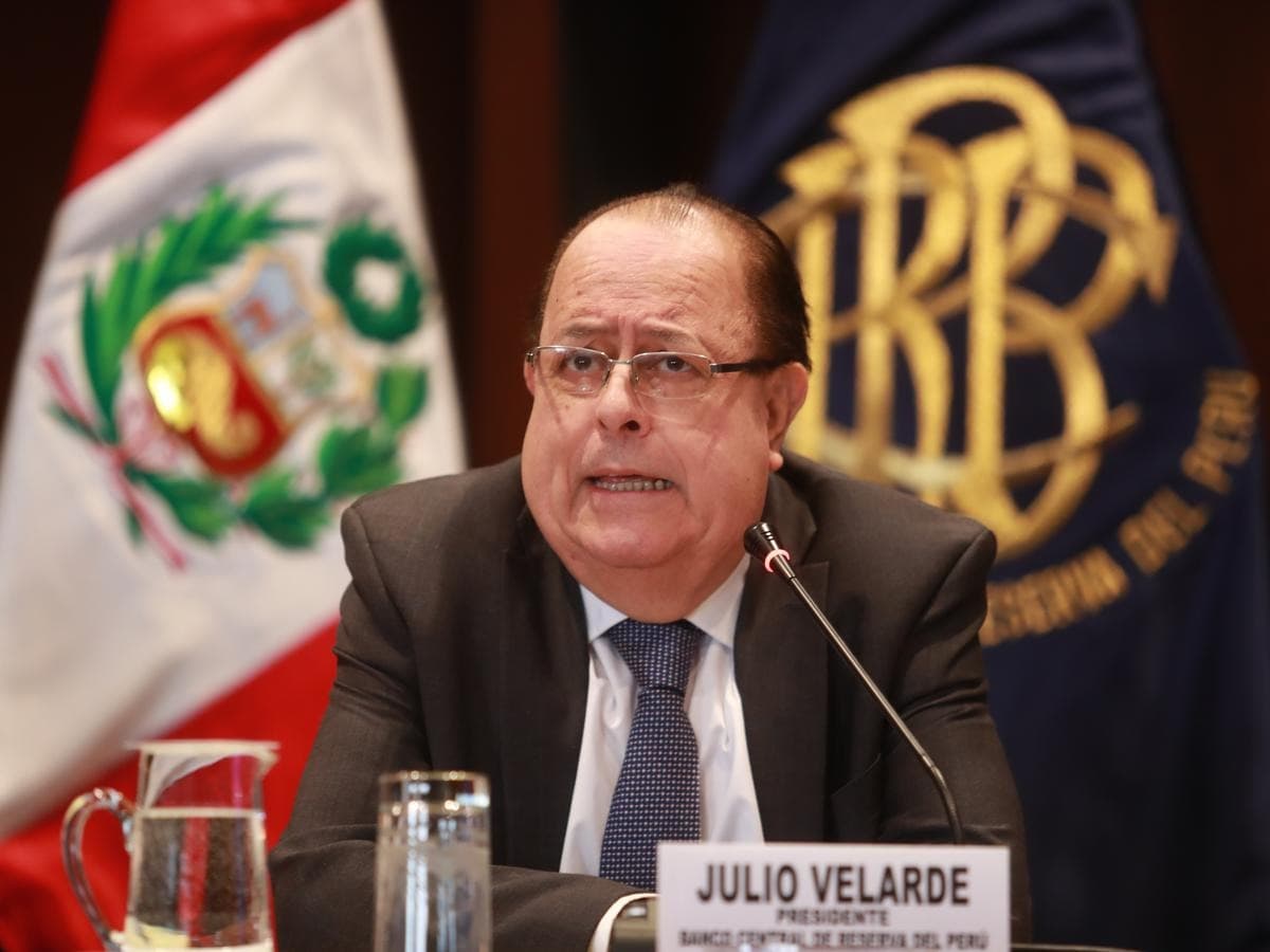 Julio Velarde dejará la dirección del Banco Central de Reserva