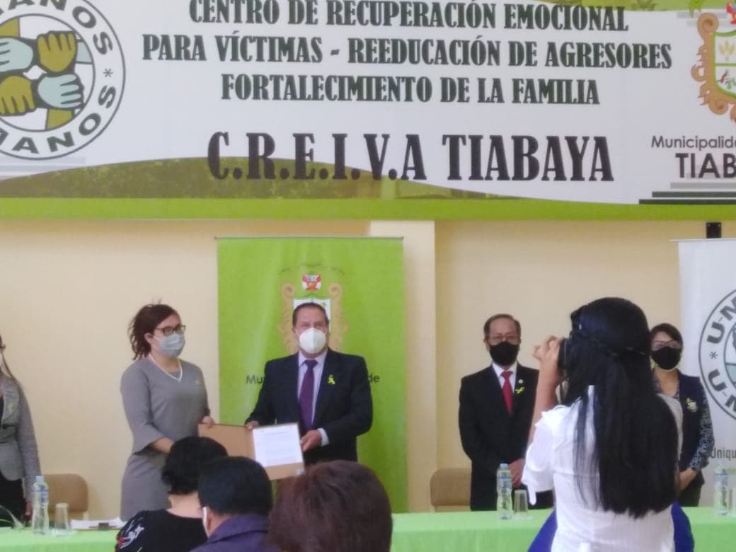 Tiabaya contará con primer centro de recuperación de víctimas y agresores
