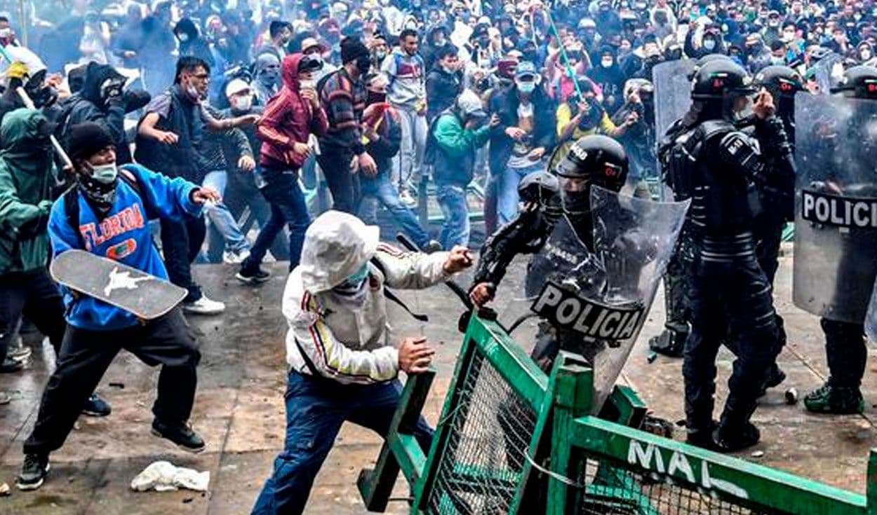 Colombia: confirman 26 muertos y 979 heridos en protestas