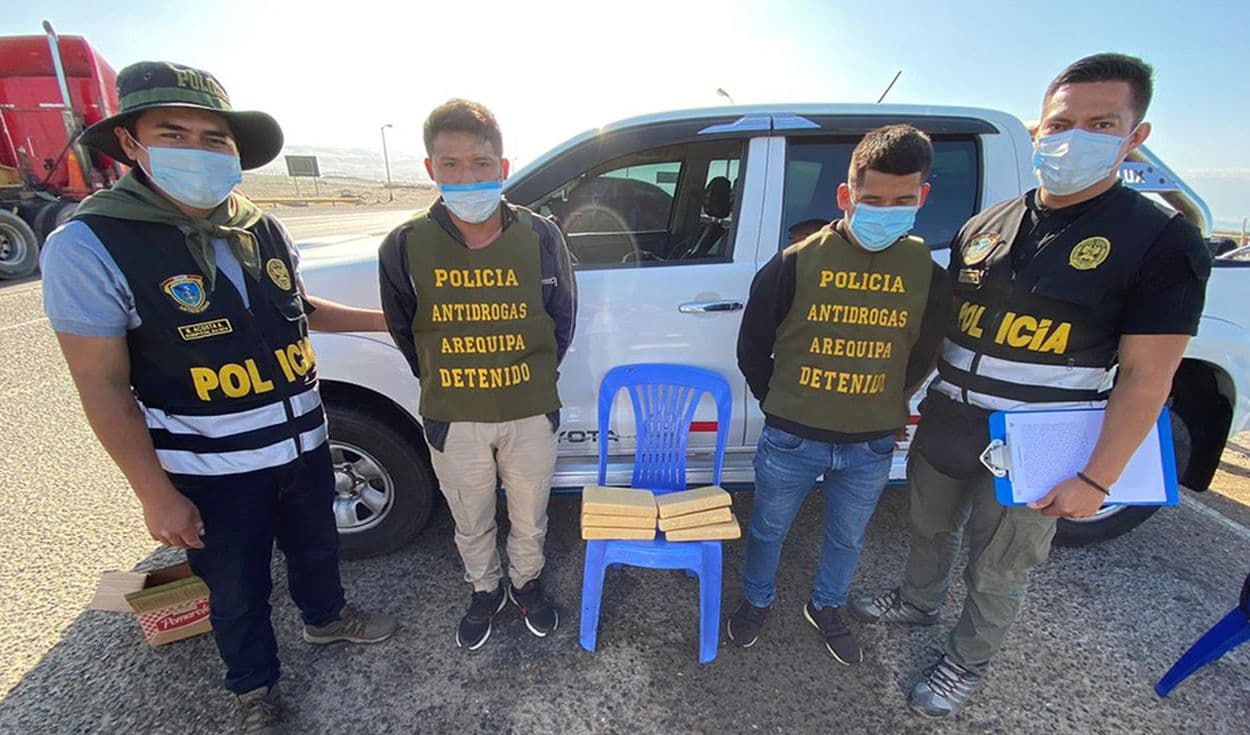 Transportaba 6 kilos de cocaína en su equipaje