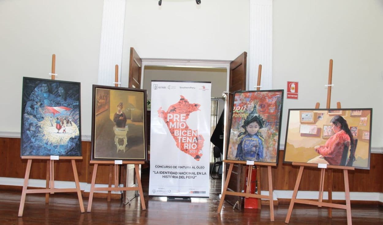 Se realizaron 165 pinturas por motivo del Bicentenario