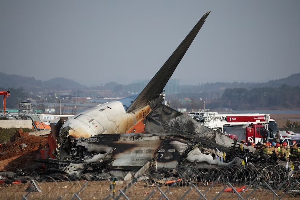 Accidente aéreo en Corea del Sur cobra la vida de 179 personas