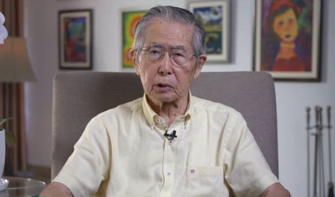 Fiscalía abre investigación por pensión vitalicia a Alberto Fujimori