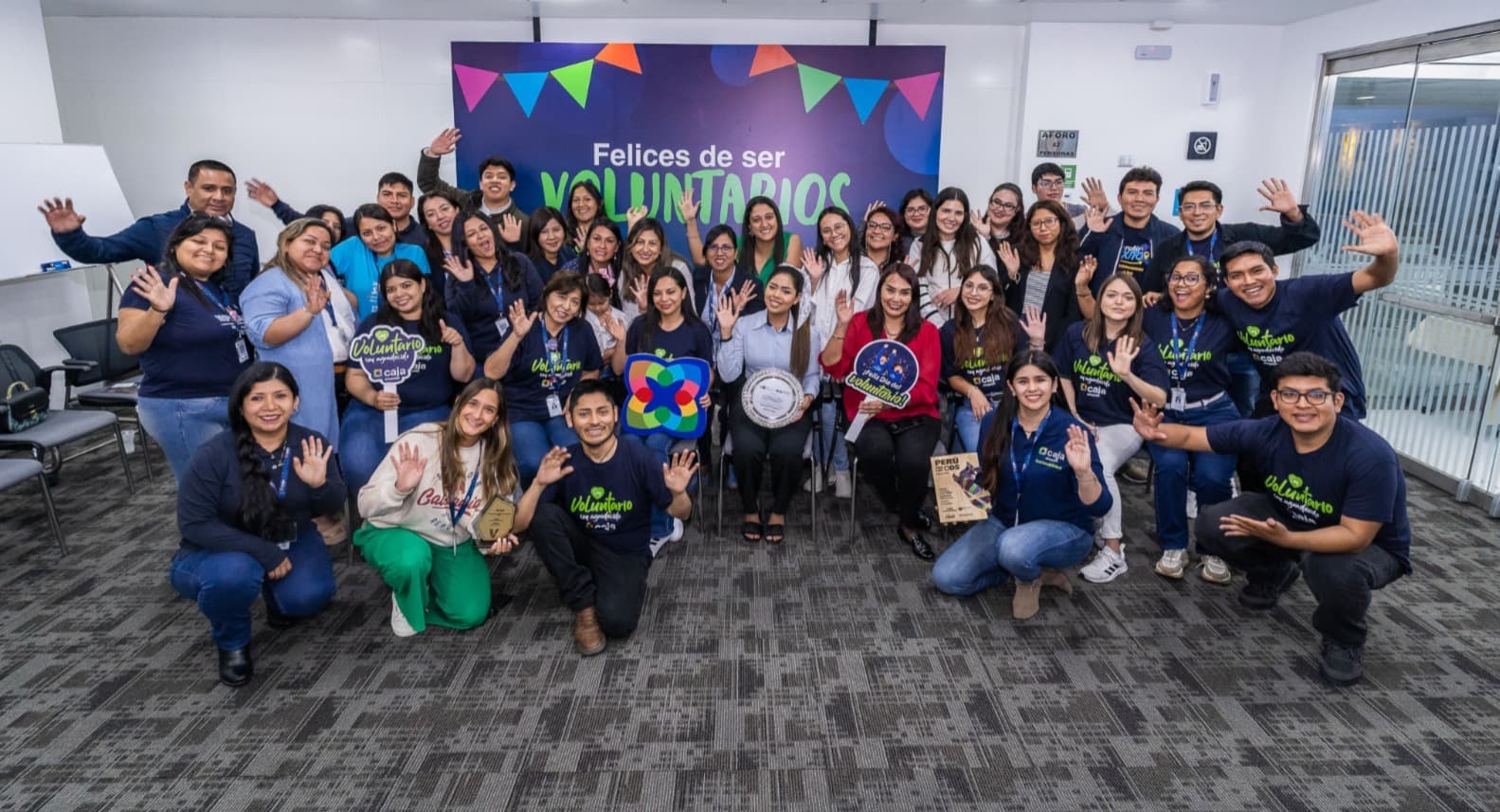 Voluntarios de Caja Arequipa impulsan educación financiera y sostenibilidad en el país