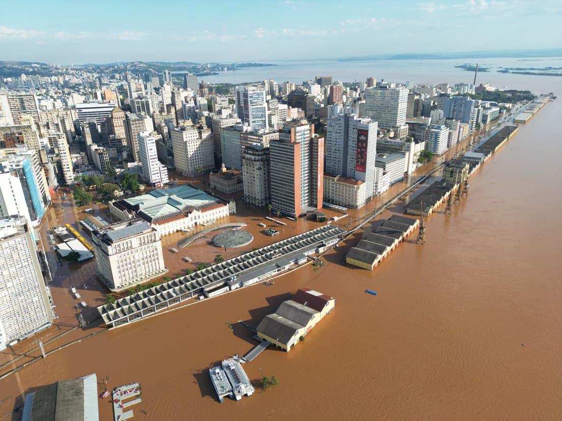 Autoridades anuncian nuevos temporales en el sur de Brasil