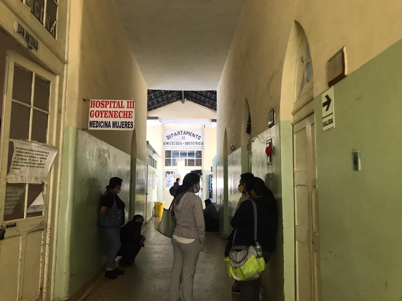 Hospital Goyeneche en la cuerda floja