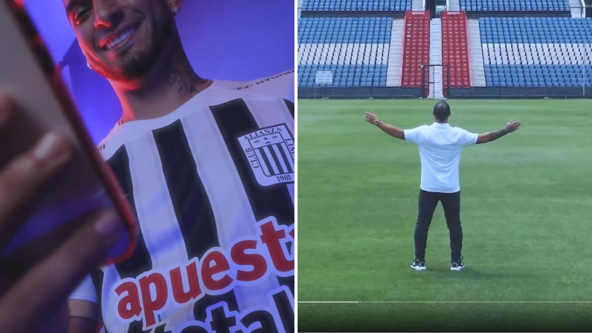 Miguel Trauco fue presentado por todo lo alto en Alianza Lima
