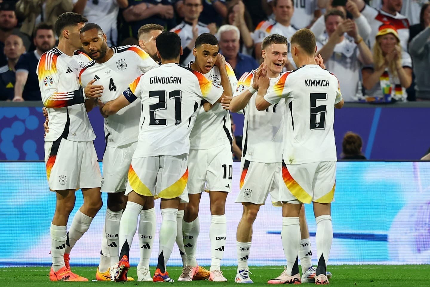Alemania goleó 5-1 a Escocia en el inicio de la Eurocopa 2024