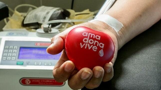 Aumentan los donantes voluntarios de sangre