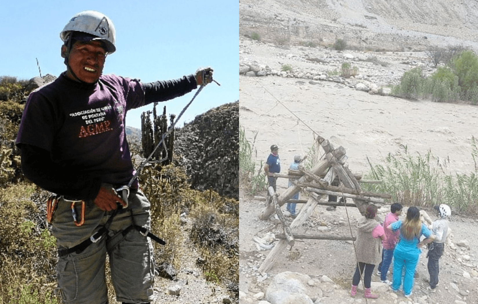Eloy Cacya halló el cuerpo de minero que cayó al río Majes
