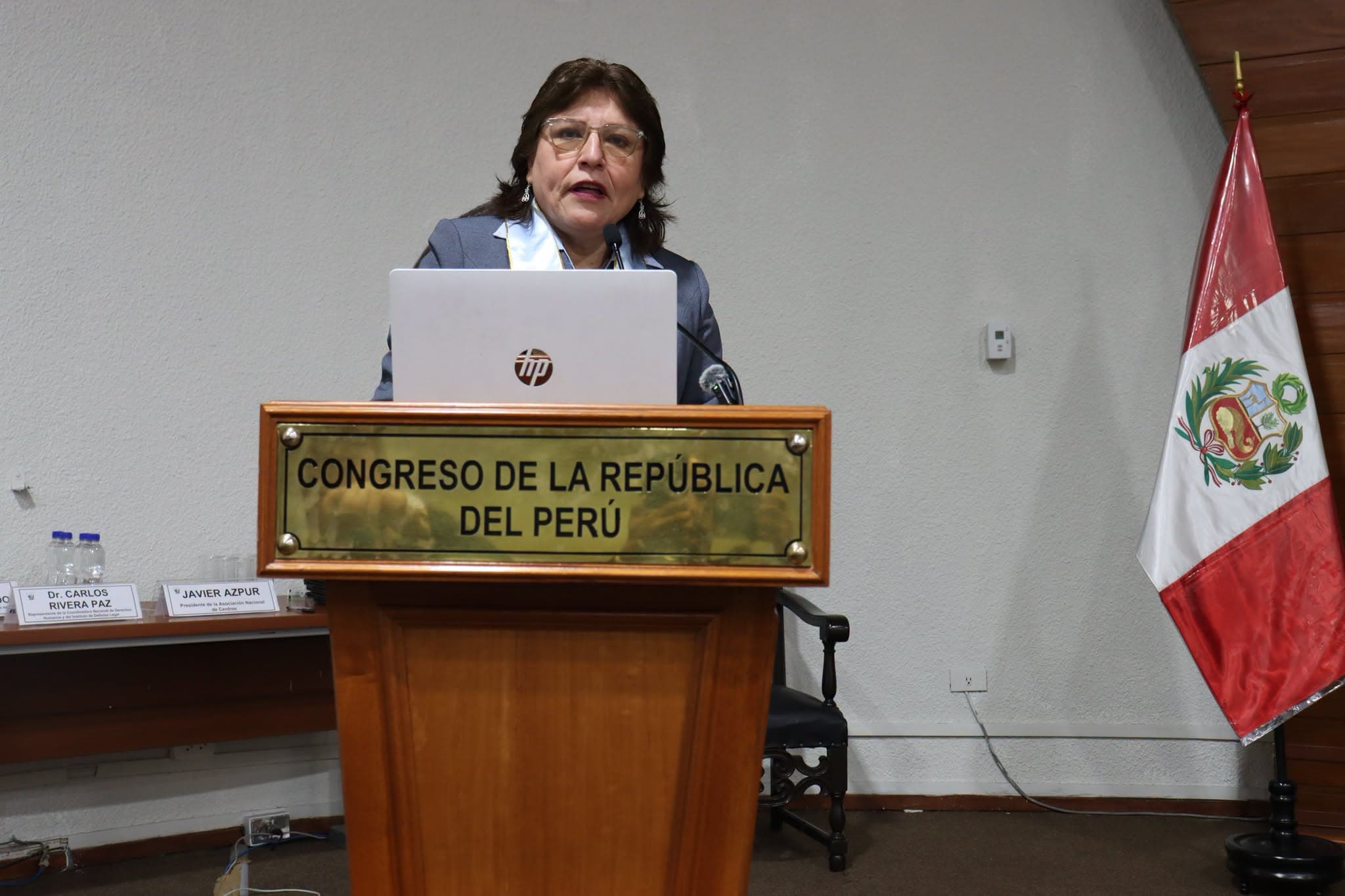 Delia Espinoza pide que JNE reconozca su derecho al sufragio