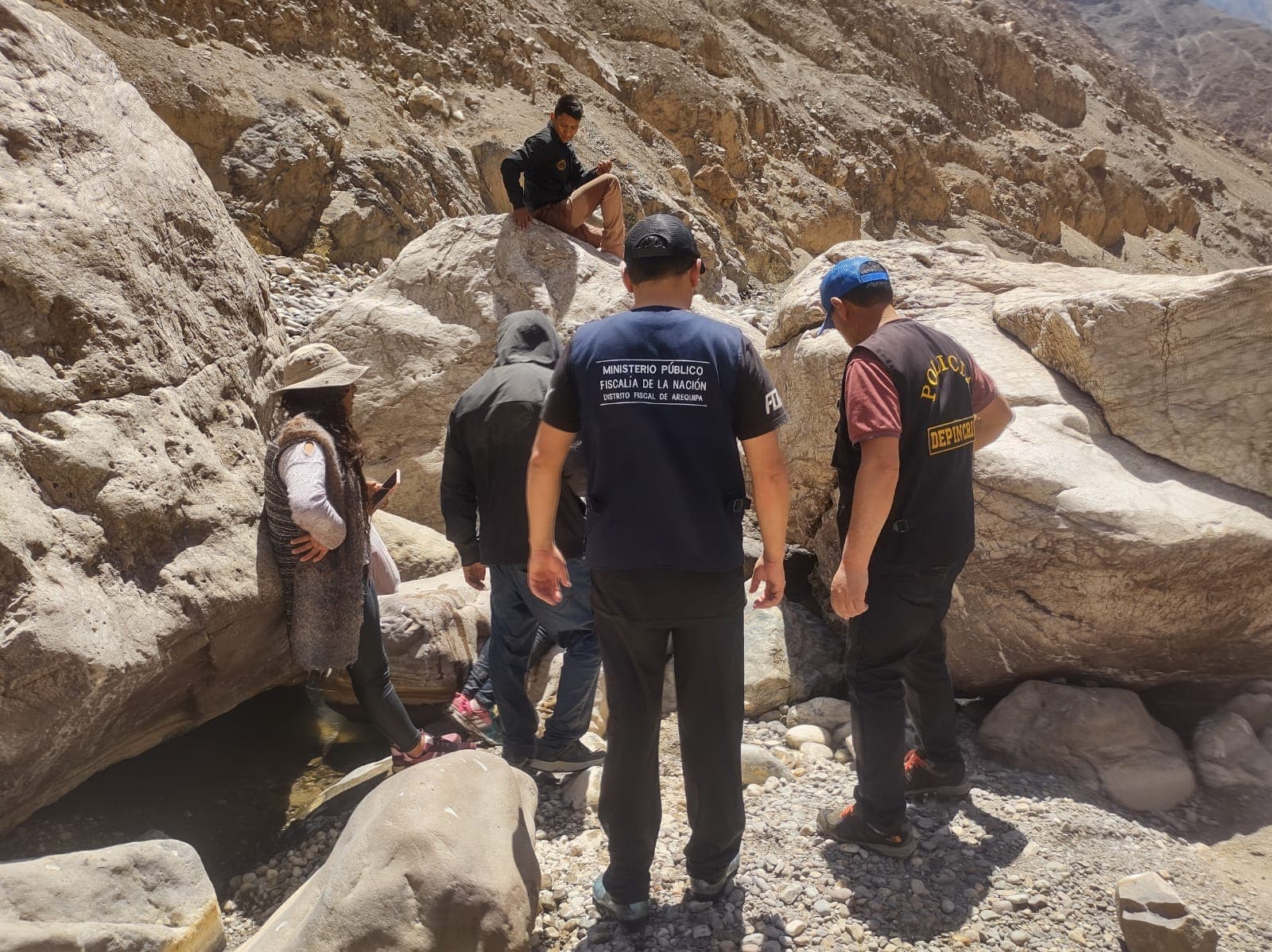 Cuerpo sobre el río Colca era el de Natacha de Crombrugghe