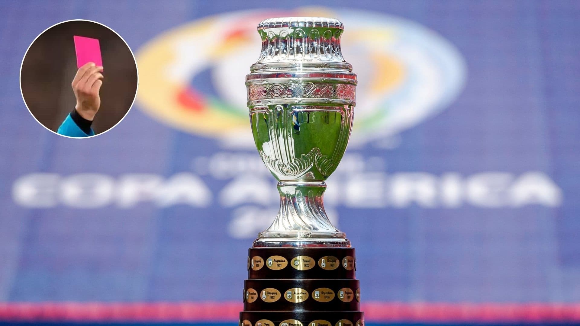 Estrenarán tarjeta rosa para la Copa América