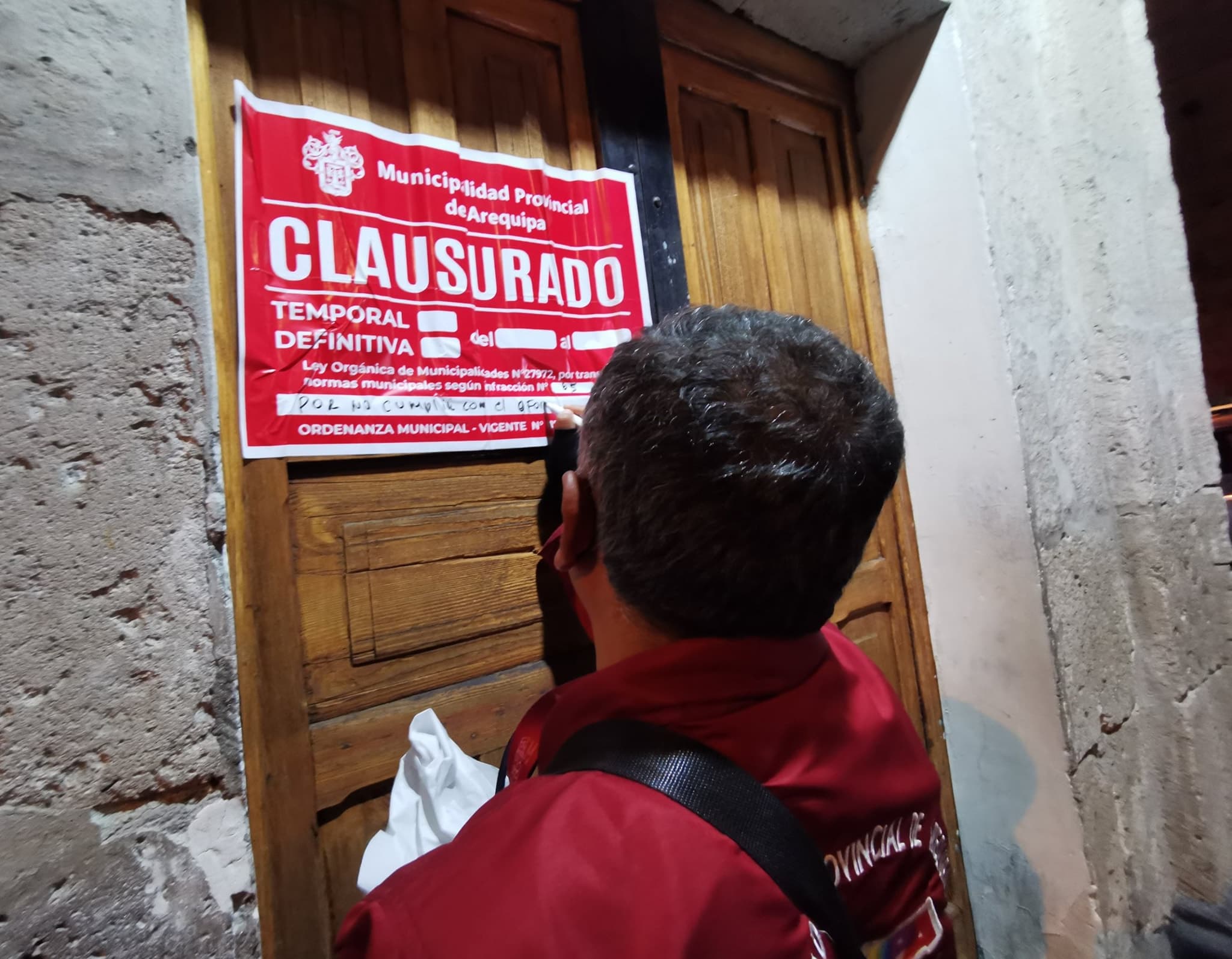 Clausuran 5 locales en Cercado