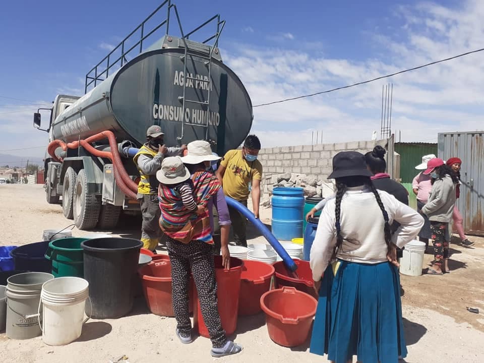 Varios pueblos jóvenes de Cerro Colorado siguen sin agua potable