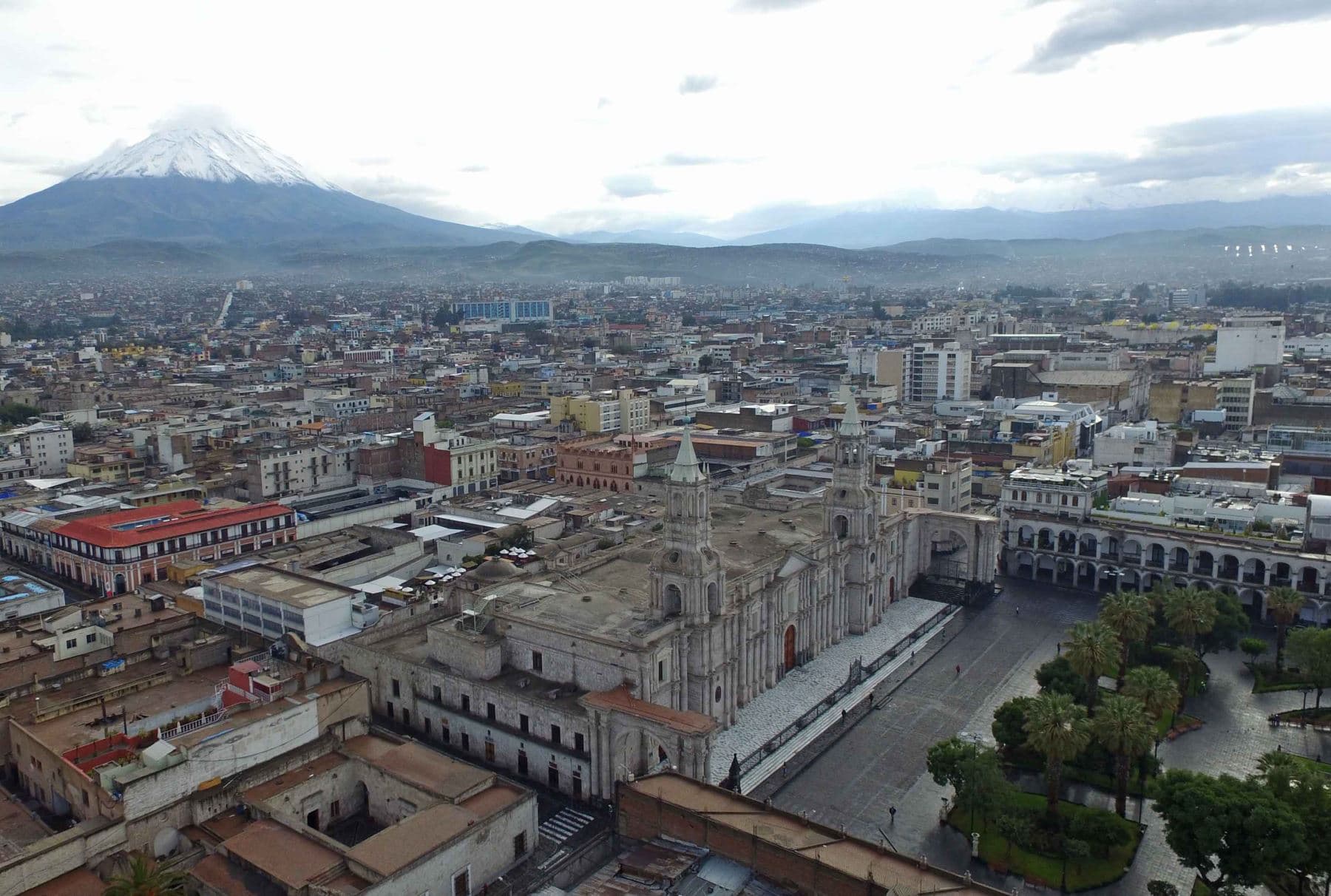 Temperatura mínima descendería hasta los 4 grados en la ciudad de Arequipa
