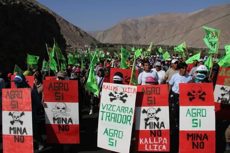 Absuelven a 12 pobladores que protestaron contra Tía María