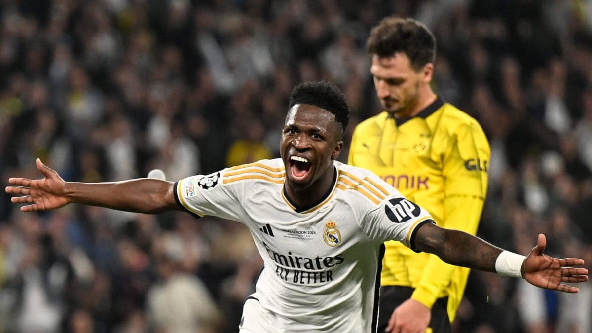 Vinicius Junior es el mejor jugador de la Champions League