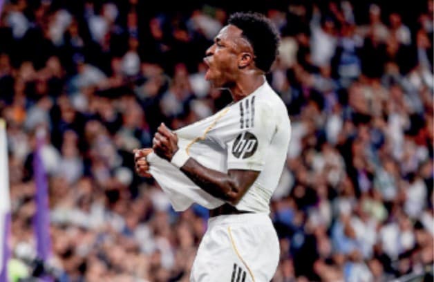 Real Madrid derrota al Atlético Madrid con doblete de Vinicius