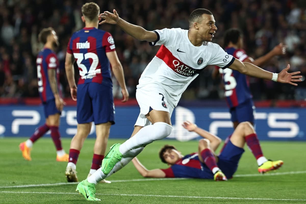 PSG eliminó al Barcelona y pasó a las 'semis' de la Champions