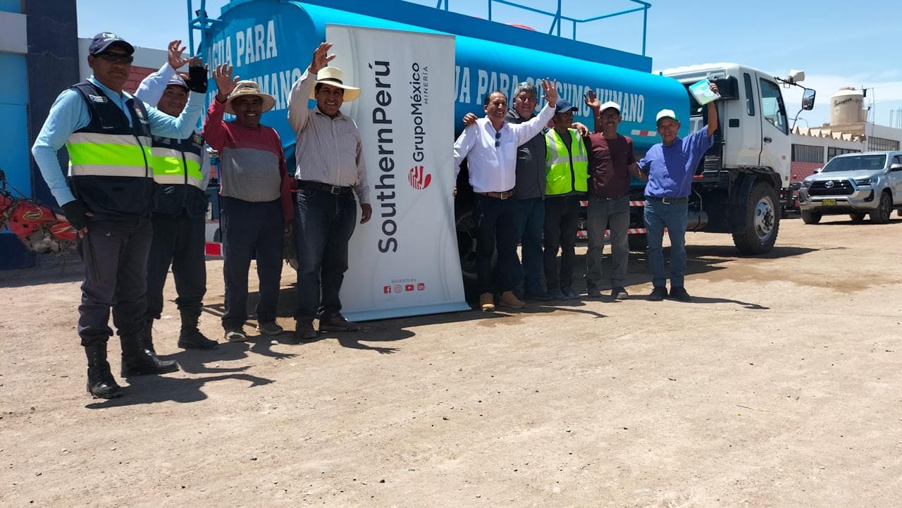 Southern Perú mejora acceso al agua en San Camilo