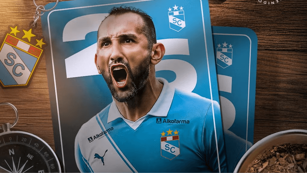 Sporting Cristal oficializó la contratación de Hernán Barcos