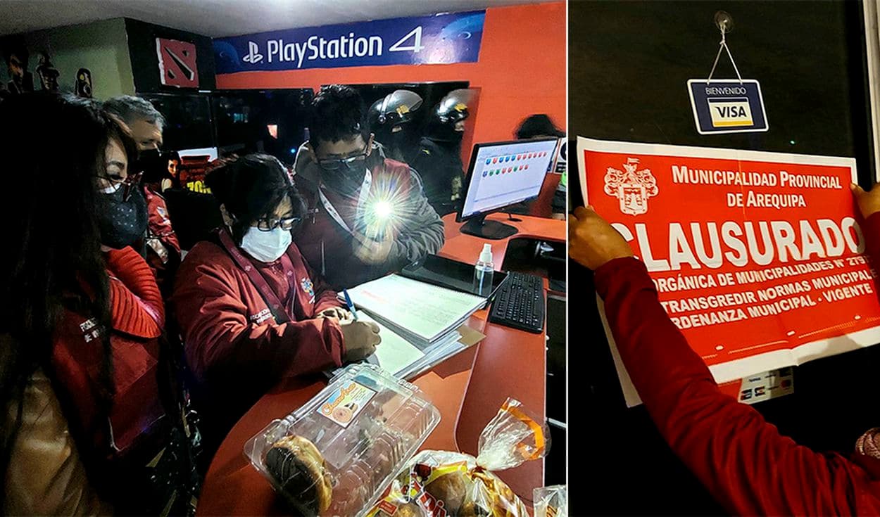 Clausuran locales en el Cercado de Arequipa