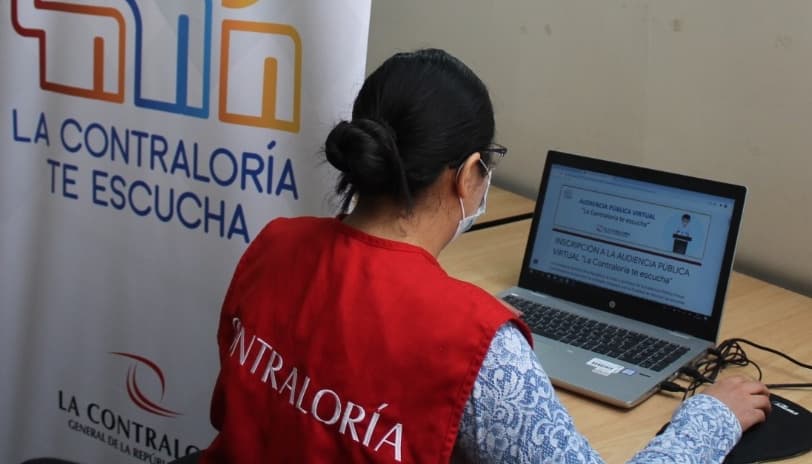 Contraloría recibirá denuncias de población en audiencia virtual